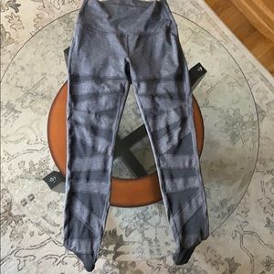 LuLulemon gray full length yoga pants size 8